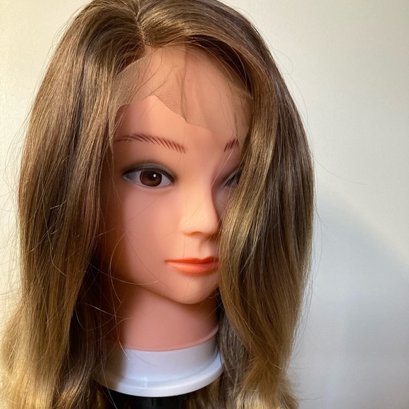Blonde Mix Brown Lace Front Wig